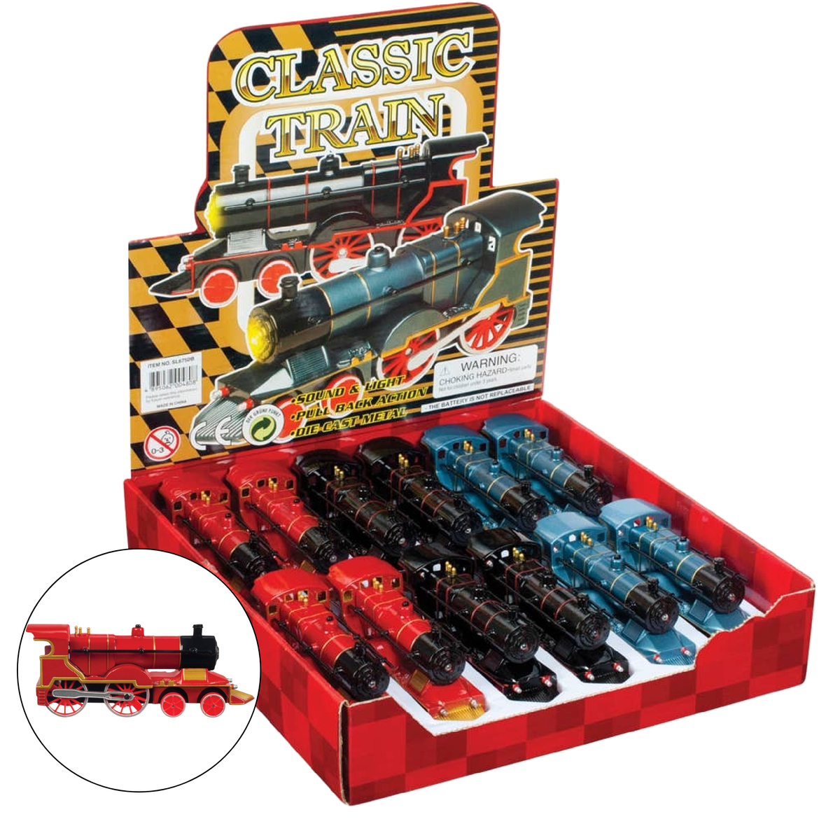 Classic Light & Sound Train, Assorted Styles – THE PASTA MARKET